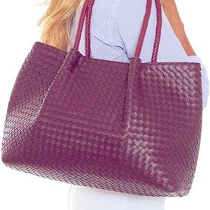 Lulu Dharma leather tote